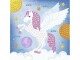 URSUS Moosgummi-Set Glitter Pegasus, Mehrfarbig, Selbstklebend
