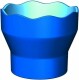 FABER-CA. Wasserbecher CLIC & GO - 181510    blau, für Pinsel