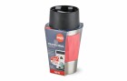 Emsa Thermobecher Compact 300 ml, Rot, Material: Edelstahl