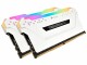 Corsair DDR4-RAM Vengeance RGB PRO White iCUE 3600 MHz