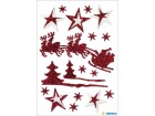 Herma Stickers Weihnachtssticker Schlittenfahrt 1 Blatt à 18 Sticker
