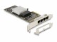 Immagine 0 DeLock Netzwerkkarte 4xRJ45 Gigabit PCI-Express x4