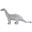 Bild 1 vidaXL Plüschtier Brachiosaurus Stehend Plüsch Grau XXL