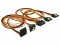 Bild 4 DeLock Stromkabel SATA - 4x SATA gewinkelt 50 cm