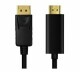 M-CAB DP 1.2 TO HDMI CABLE 1M BLACK M/M GOLD