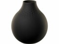 Villeroy & Boch Vase Collier noir Perle No.3 Schwarz, Höhe: 12