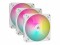 Bild 9 Corsair PC-Lüfter iCUE AR120 RGB Weiss 3er Set, Beleuchtung