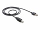 DeLock EASY-USB - USB cable - USB Type B (M) to USB (M) - 2 m - black