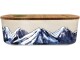 BioLoco Lunchbox Oval ? Mountains Hellbeige/Lila