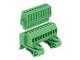 DeLock Hutschiene Terminalblock 10Pin, mit