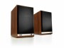 audioengine Regallautsprecher Paar HD6 Walnuss, Detailfarbe: Braun