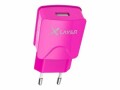 Xlayer Colour Line - Adaptateur secteur - 2.1 A (USB) - rose