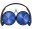 Bild 2 Sony On-Ear-Kopfhörer MDR-ZX310AP Schwarz; Blau, Detailfarbe