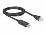 DeLock Konsolenkabel USB-A zu RS-232 RJ45, 2 m, Zubehörtyp