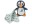 Immagine 0 My First Nici Schmustier Pinguin Watschili mit Mulltuch, Material