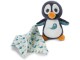 My First Nici Schmustier Pinguin Watschili mit Mulltuch, Material