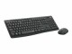 Logitech Tastatur-Maus-Set MK295 Graphite CH-Layout, Maus