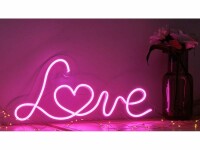 Vegas Lights LED Dekolicht Neonschild Love 43 x 20 cm