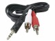 HDGear Audio-Kabel 3.5 mm Klinke - Cinch 5 m
