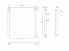 Multibrackets Deckenhalterung Ceiling Mount Pro OM46N-D, Detailfarbe