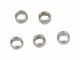 Creativ Company Quetschperle 2 mm 100 Stück, Detailfarbe: Silber