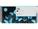 HP Inc. 738 300-ML BLACK DESIGNJET INK CARTRIDGE MSD NS SUPL