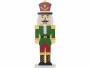 Star Trading LED-Figur Nutcracker, 25 cm, Grün, Betriebsart