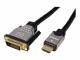 Roline DVI-D/HDMI 7,5m Kabel, DVI (24+1) ST
