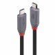 LINDY 0.8m USB 4 240W Type C Cable