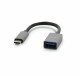 LMP USB3.1 Adapter, C - A, (m-f), 15cm, Spacegrau