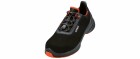 uvex 1 G2 Halbschuhe S2 68498, schwarz, rot Weite