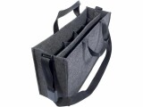 Sigel Business-Filztasche Desk Sharing Bag, Größe: L, grau
