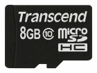 Transcend Premium - Flash-Speicherkarte - 8 GB - Class