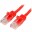 Image 4 StarTech.com - 0.5m Red Cat5e / Cat 5 Snagless Ethernet Patch Cable 0.5 m