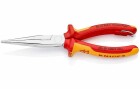 Knipex Flachrundzange 200 mm gerade, Öse, 1000 V, Typ