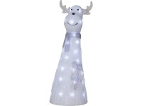 Star Trading LED-Figur Crystalo Hirsch, 40 LED, 51.5 cm, Outdoor