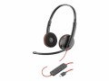 Poly Headset Blackwire 3220 Duo USB-C, Microsoft