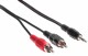 LINK2GO   Stereo Cable, 3.5-Cinch