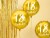 Bild 1 Partydeco Folienballon 18th Birthday Gold/Weiss, Packungsgrösse: 1