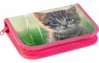 Eberhard Faber Etui Katze 42-teilig, Pink, Gefüllt: Ja, Etui-Art: Etui