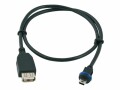 Mobotix MiniUBS MX-CBL-MU-STR-AB-5, Kabel MiniUSB gerade > USB-A