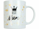 Könitz Kaffeetasse Best Mum 300 ml, 1 Stück, Weiss