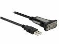 DeLock Serial-Adapter USB-A zu RS-232 DB9