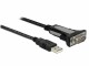 Image 1 DeLock Serial-Adapter USB-A zu RS-232 DB9