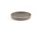 Ecopots Unterteller Rund 21, French Taupe, Material: Recycling