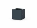 Herstera Pflanzentopf Metal Planter Cube, Anthrazit, Volumen: 125 l