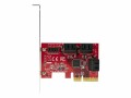 STARTECH .com SATA PCIe Card, 6 Port PCIe SATA Expansion
