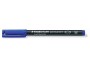 Staedtler Folienstift Lumocolor 317 M Blau, permanent, 10 Stück