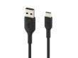 BELKIN USB-C/USB-A CABLE PVC 1M BLACK  NMS