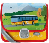 FUNKI Kindergarten-Tasche gelb S6020.006 Postauto 26x20x70cm